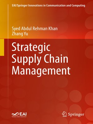cover image of Strategic Supply Chain Management